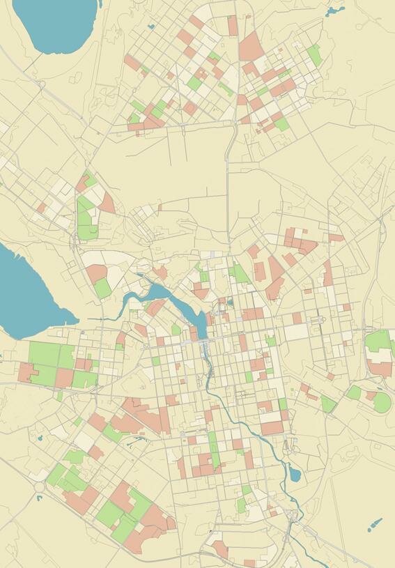 Качество ресурсоснабжения на карте города